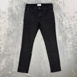 Denizen Levi's 216 Slim Jeans Mens 30x32 Black Denim Pants Stretch